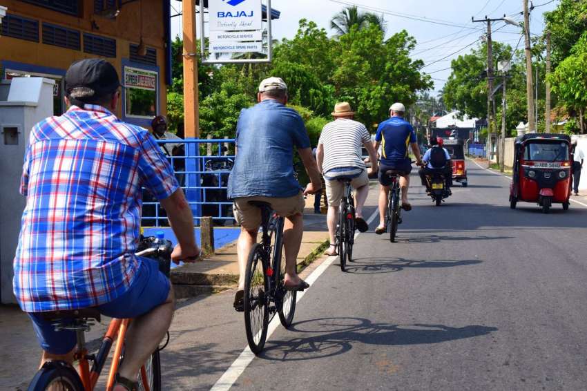 Negombo verkennen op de fiets<br>