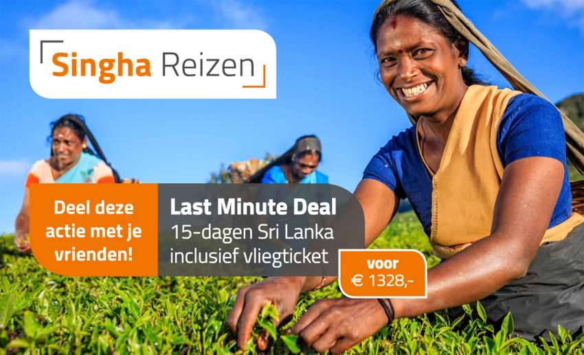 sri lanka aanbieding april last minute