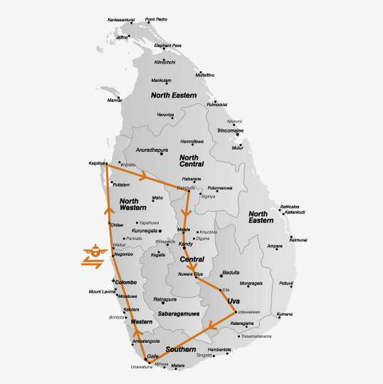 De Sri Lanka budget winter rondreis<br>