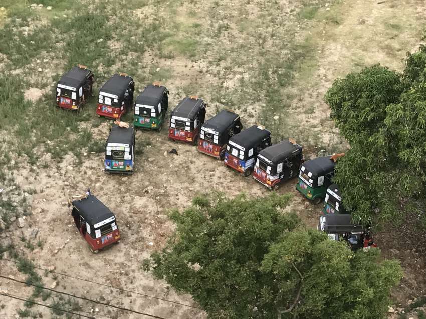 Alle tuks gezellig op een rijtje, iedereen is weer veilig in het hotel