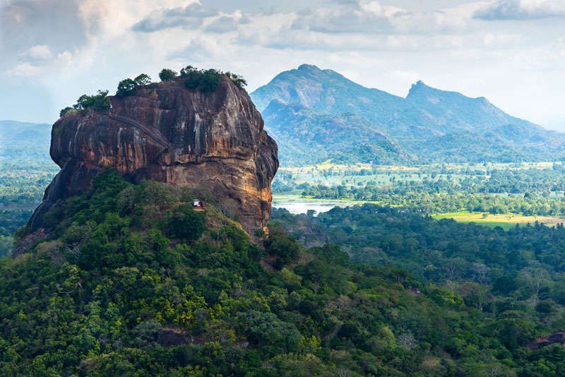 De leeuwenrots in Sigiriya<br>