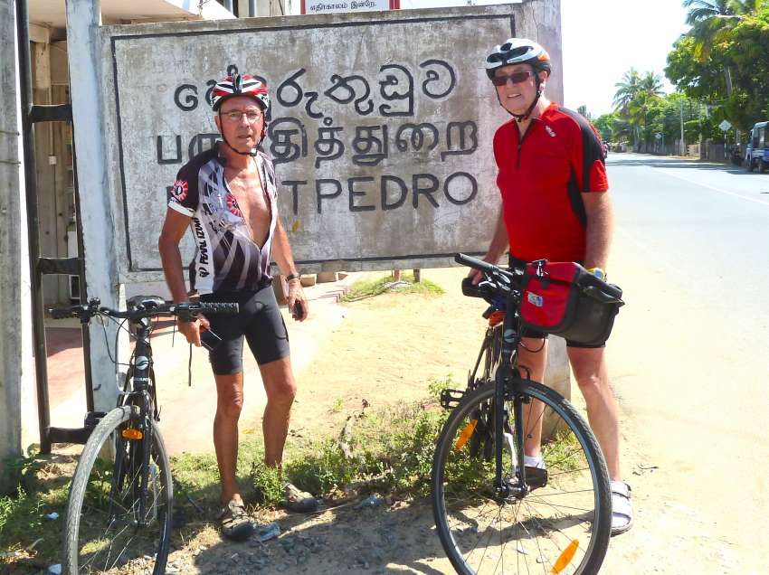 Fietsen naar Point Pedro in Noord Sri Lanka