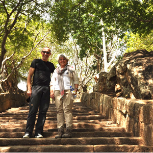 Karin en Ben bezochten Sri Lanka