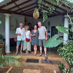 Saskia, Noël, Katrien en Geert, Sri Lanka, juli 2024