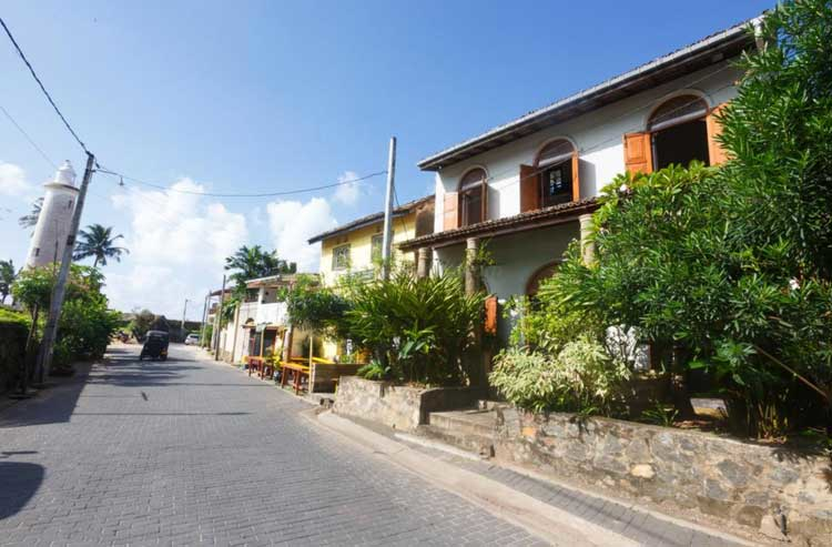 Prachtige koloniale villa in Galle fort
