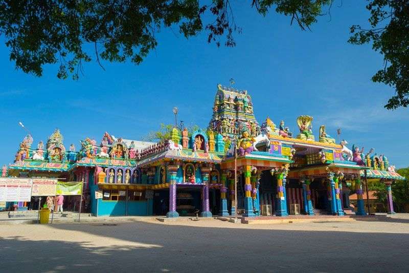 Je bezoekt in Jaffna prachtige Hindoe tempels<br>