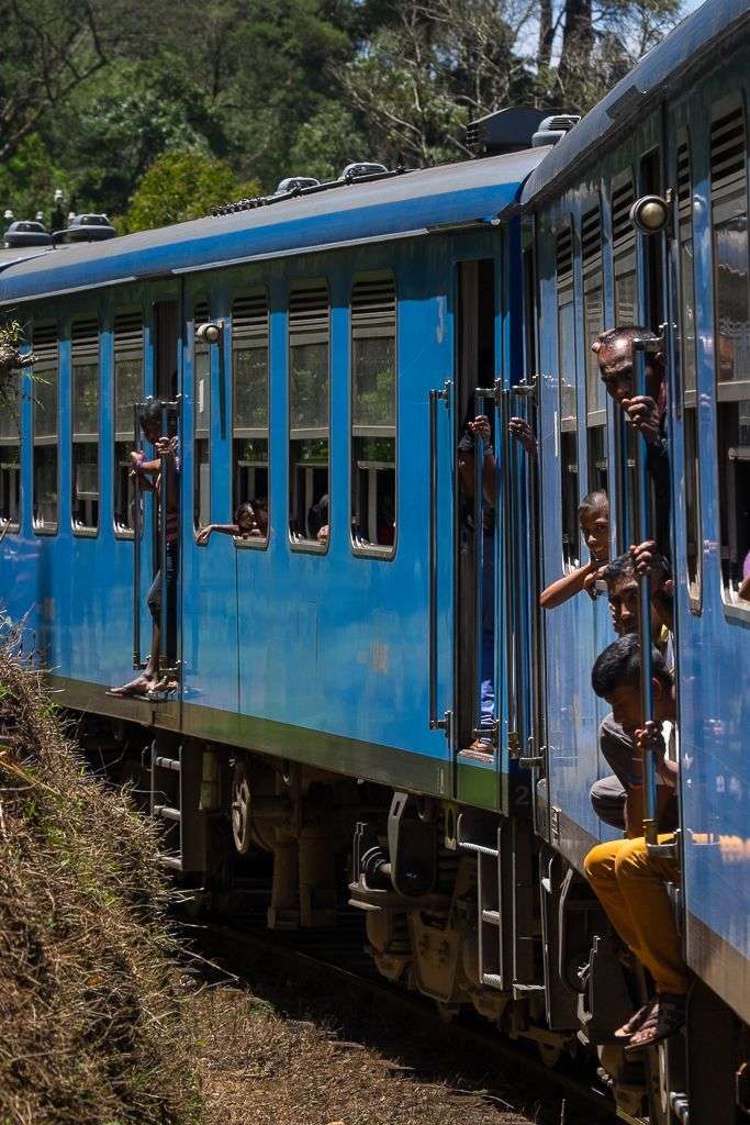 Met de trein naar Kandy<br>