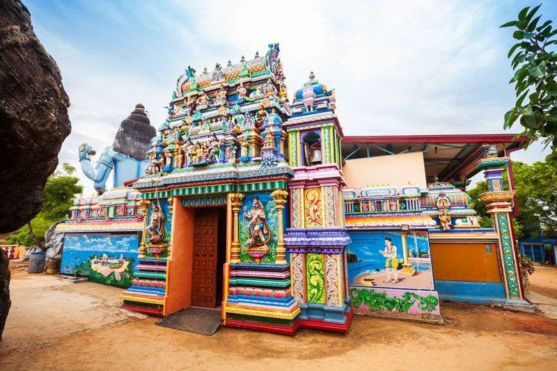 Hindoe tempel in Nilaveli<br>