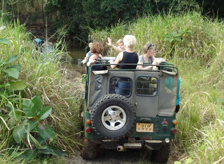 Met de hele familie op jeepsafari<br>